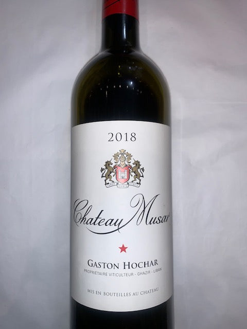 Chateau Musar 2018 Red, Bekaa Valley Lebanon 75cl
