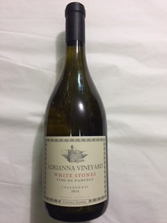 Adrianna White Stones Chardonnay  2014 C Zapata 75cl