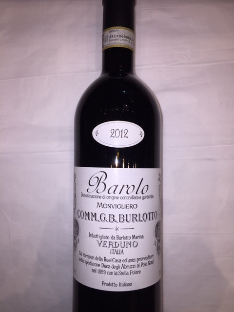 G.B. Burlotto - Barolo Vigneto Monvigliero 2012 (750ml)