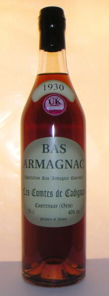 Bas Armagnac 1930 Vintage