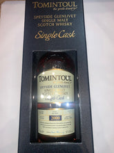 Tomintoul 2000 Single Cask 57%Abv, Port Pipe, Single Malt, Speyside 70cl