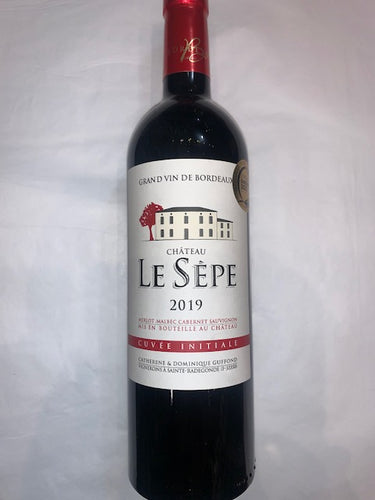 Ch Le Sepe 2019 Cuvee Initial Grand Vin de Bordeaux,
