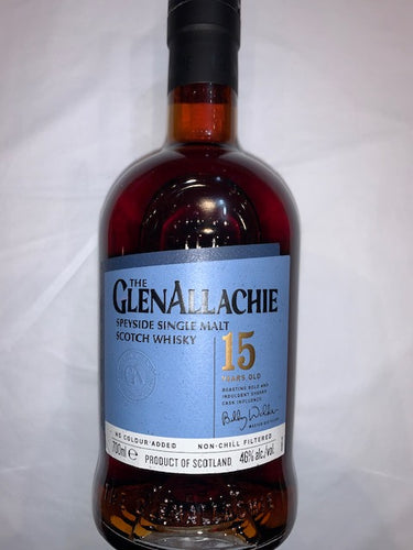 Glenallachie 15 YO Speyside single malt 46%Abv, 70cl