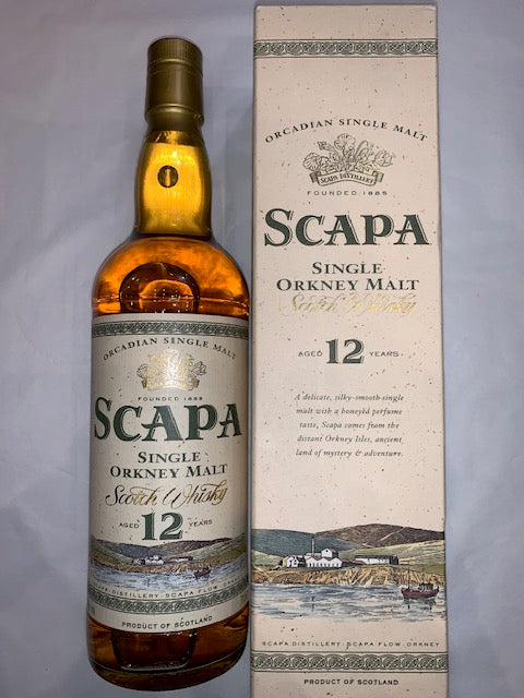 Scapa 12 Orkney Single Malt Whisky 70cl – Wine Raks