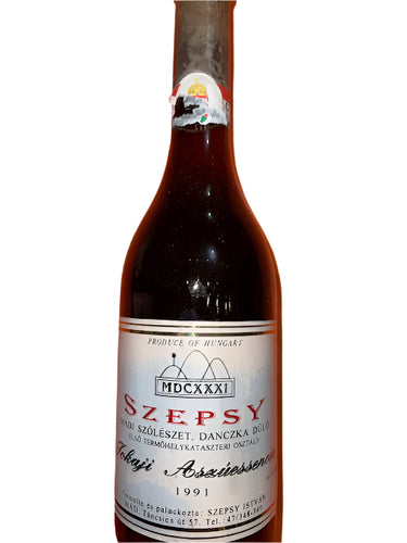 Tokaji 1991 Istvan Szepsy 'Danczka' Aszuesszencia, 6 Putt, 50cl