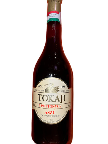 Tokaji Aszu 1988, 5 Putt, 50cl