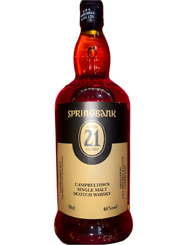 Springbank 21 YO 70cl, Islay