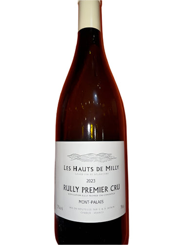 Rully 1er Cru, 'Mont Palais' 2023 Les Hauts de Milly, France