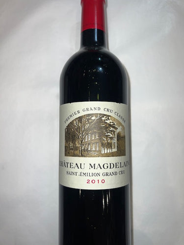 Ch Magdelaine 2010 1er Grand Cru Classe St. Grand Cru, Bordeaux