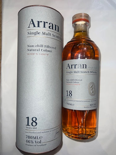 Arran 18 YO Single Malt whisky, 70cl