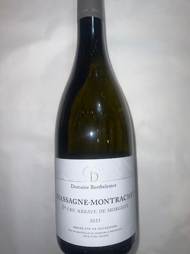 Chassagne Montrachet 2023 1er Cru Abby de Morgeot, 75cl Organic