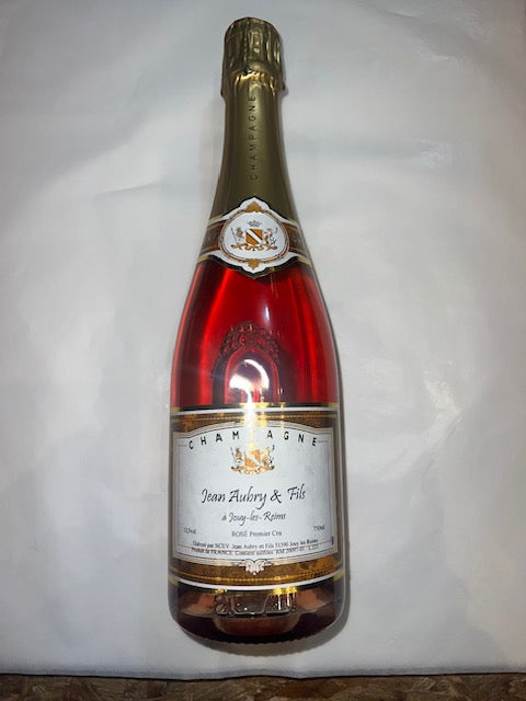 J Aubry NV Rose Brut Reserve 1er Cru Champagne, 75cl