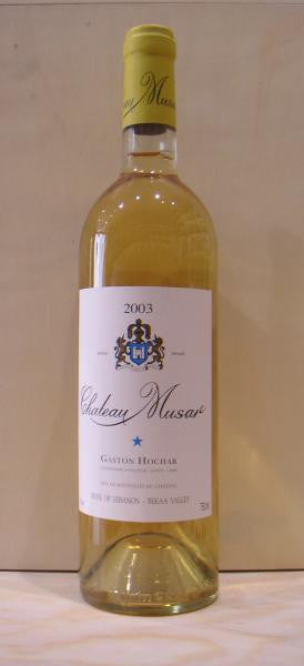 Chateau MUSA,r White 2005 Bekaa Valley