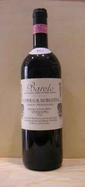 Barolo 1989 Monvigliero Burlotto