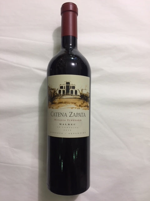Catena Zapata Malbec 2012 Nicasia Vineyard