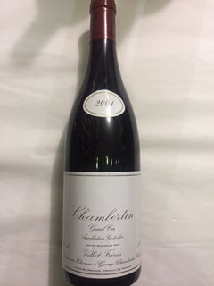Le Chambertin Grand Cru 2001 Vallet Freres