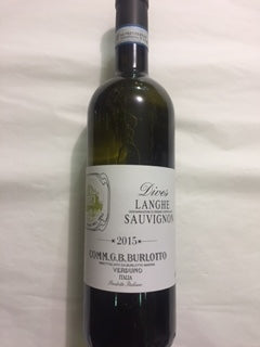 Dives Sauvignon 2015 Blanc Burlotto