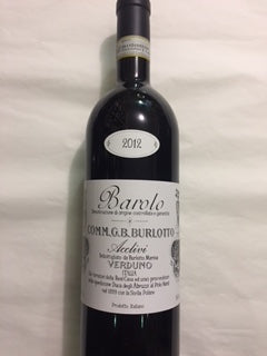 Barolo 2012 Acclivi Burlotto