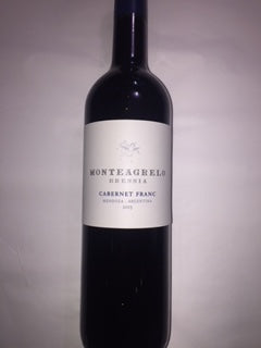 Monteagrelo 2018 Cabernet Franc, Mendoza,