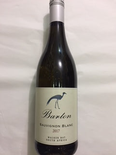 Barton Sauvignon Blanc 2022 Walker Bay S Africa