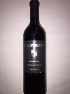 Vuurberg 2016 Reserve Western Cape SA