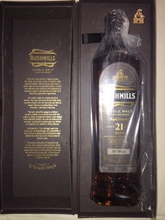 Bushmills 21 YO Rare Single Irish Malt, Three Woods, 70cl