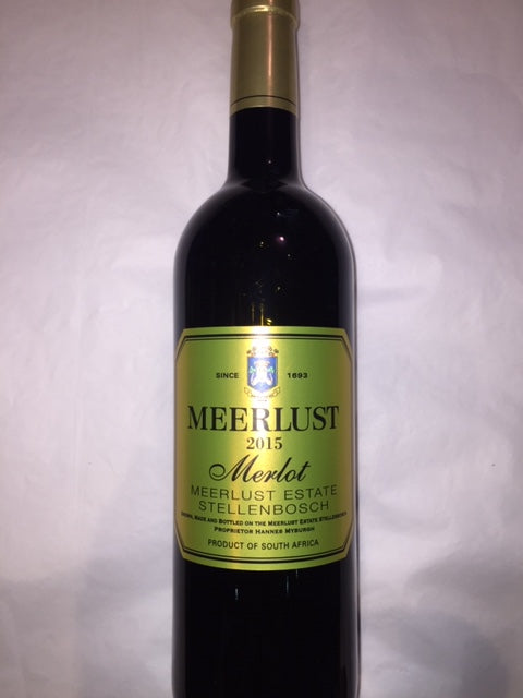 Meerlust 2016 Melot Stellenbosch, 75cl