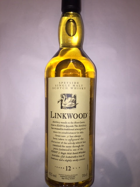 Linkwood 12YO Speyside Single Malt Whisky 70cl