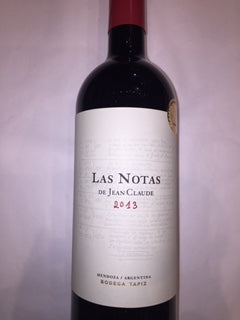 Las Notas de Jean Claude 2013 Mendoza, 75cl