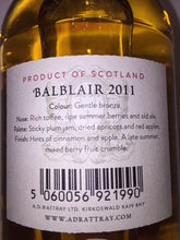 Balblair 6 YO Single Malt whisky 70cl ADRattray