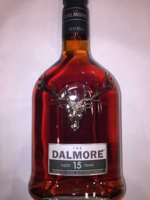 Dalmore 15YO Highland Single Malt Whisky, 70cl