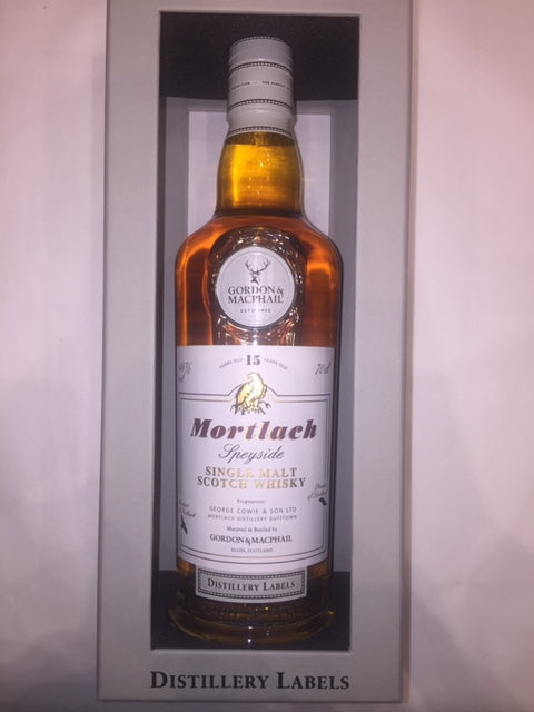 Mortlach 15 YO Distillery Labels Speyside Single Malt, 70cl