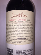 Sonvida 2015 Cabernet Sauvignon, Paraje Altamira, Mendoza 75cl