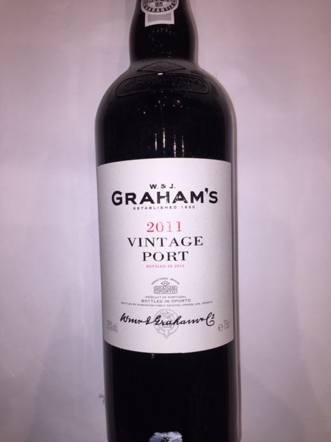 Graham's 2011 vintage Port, 75cl
