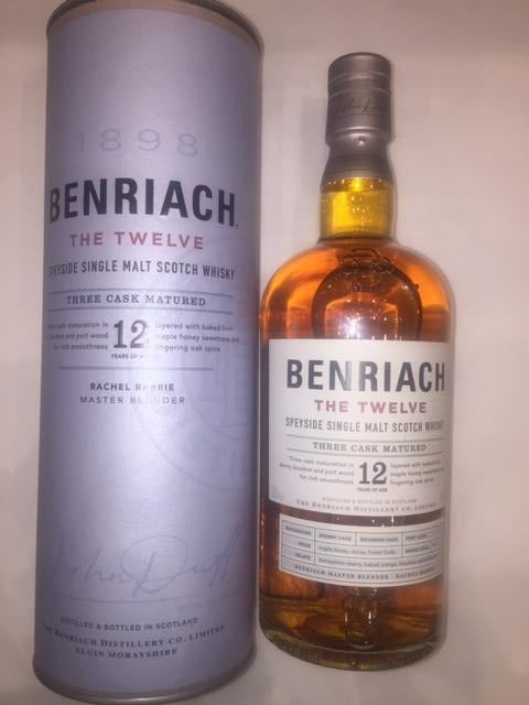 Ben Riach 12YO Single Malt Sherrywood Whisky 70cl