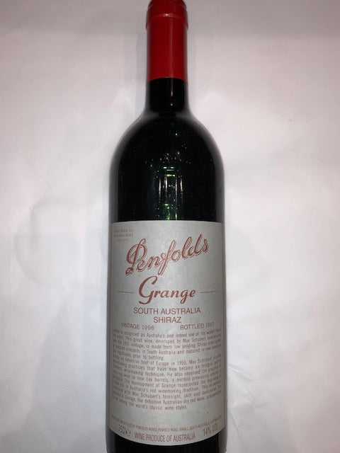 Penfolds Grange 1996, Australia, 75cl – Wine Raks