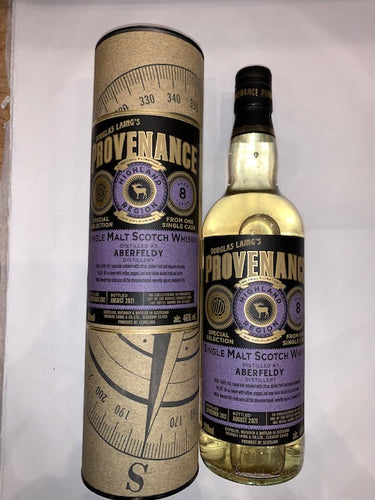 Aberferldy 8YO Highland Single malt 46%Abv, 70cl Provenance