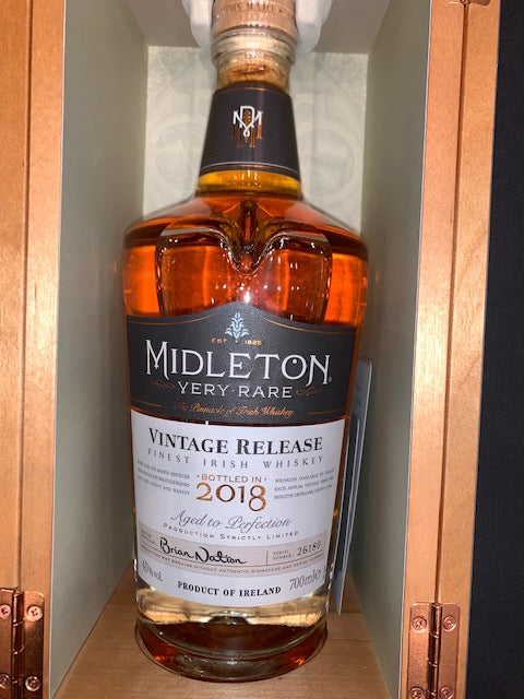 Midleton Very Rare 2018 Vintage release, 70cl