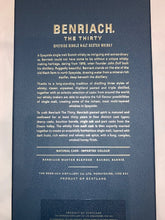 Benriach 30 YO Single Malt Speyside, Four Cask Matured, 70cl
