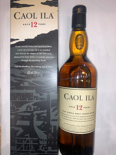 Caol Ila 12 YO Islay Single Malt 70cl