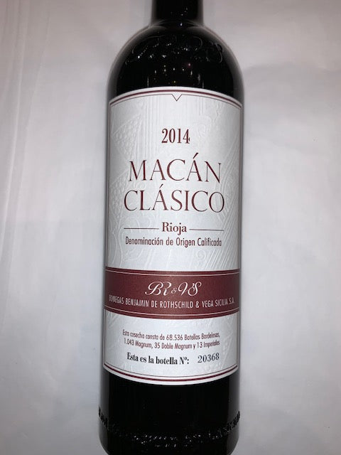 Macan Classico 2014 Rioja 75cl