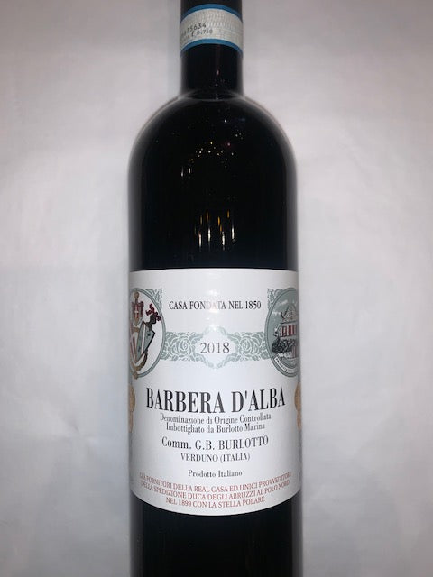 Barbera D'Alba 2018 Burlotto, 75cl