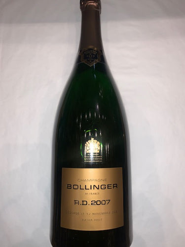 Bollinger RD 2007 Magnum, Champagne, France