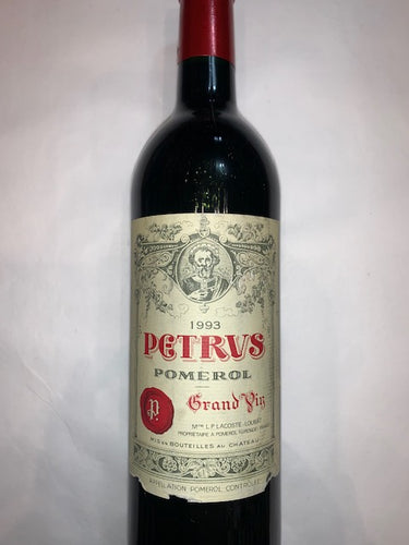 Petrus 1993 Pomerol, Bordeaux France 75cl