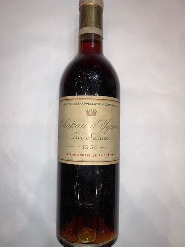 Ch d'Yquem 1954 Sauternes 1er GC Classe 75cl