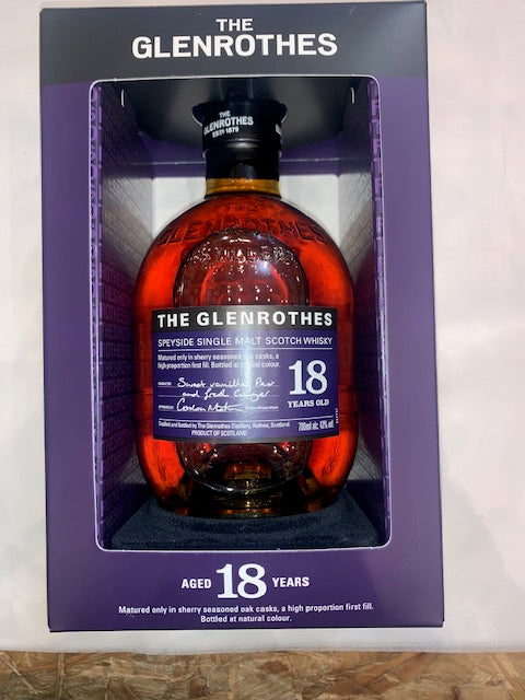 Glenrothes 18 YO Speyside single Malt, 70cl