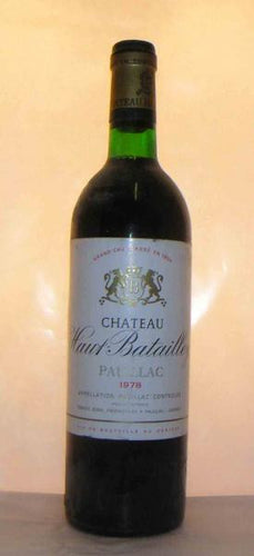 Ch. Haut Batailley 1978 Pauillac