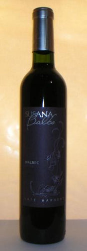 Malbec 2010 Late harvest SUSA,n Balbo Mendoza,