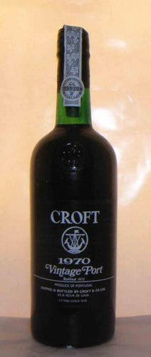 Croft 1970 Vintage Port