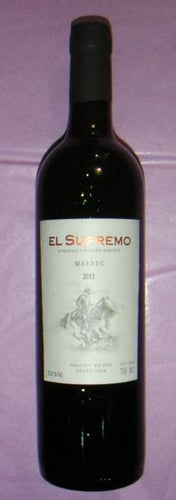 El Supremo Red 2013 Malbec